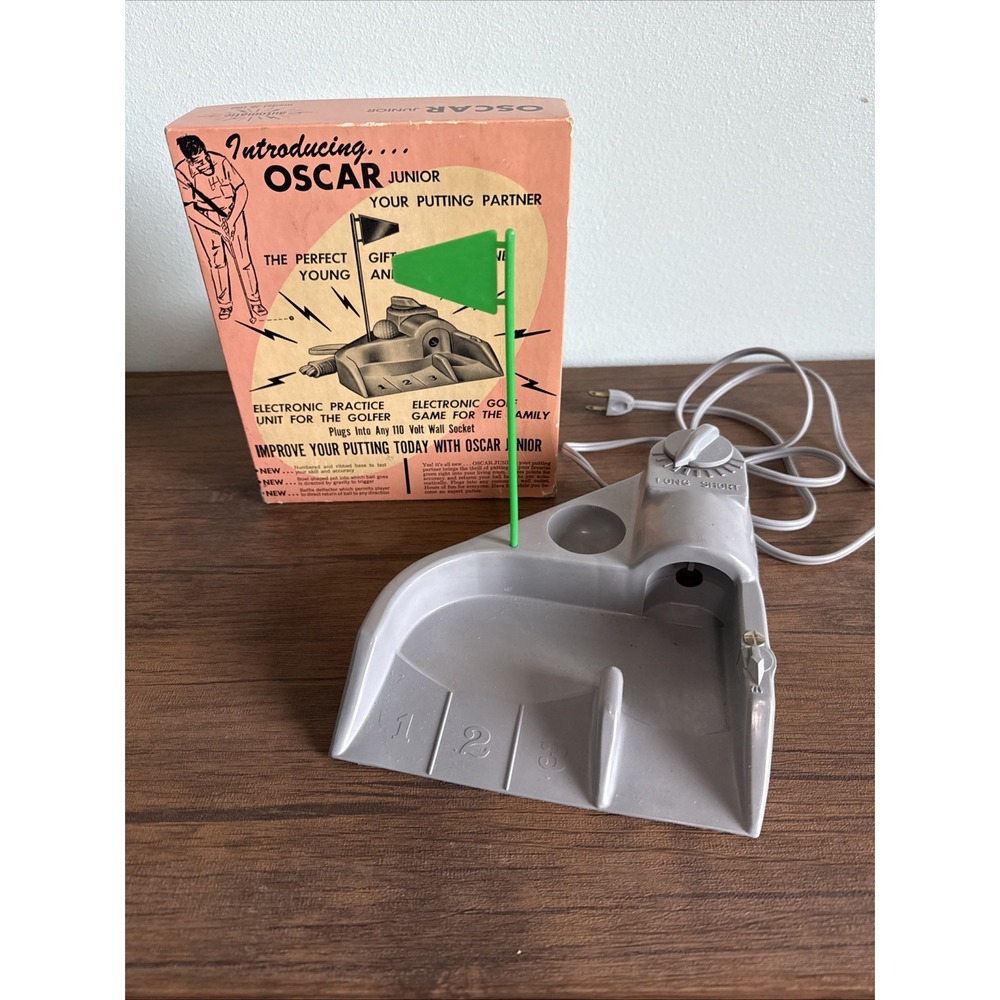 Vintage 1960s Oscar Junior putting partner model 100 JEF Great Working Condition